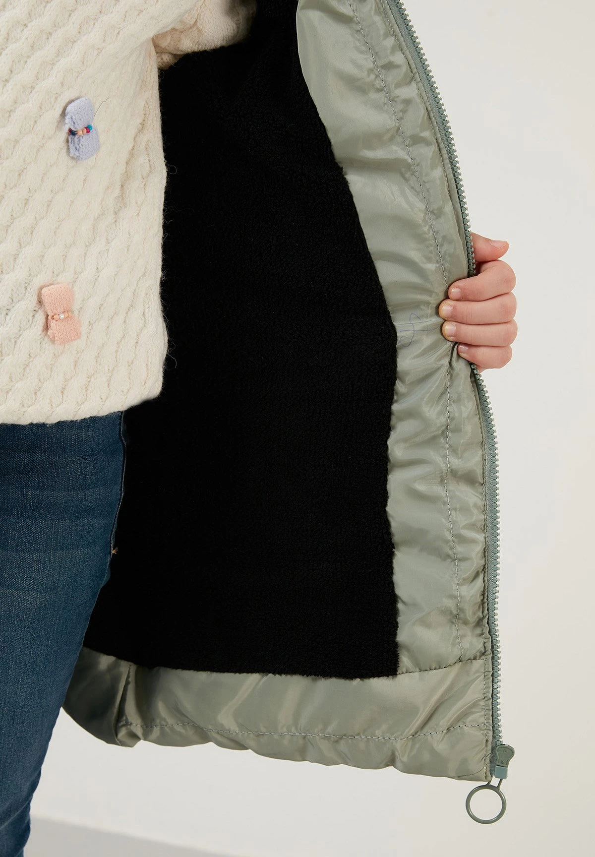 LELA Regular Fit - Winterjas - Mint 9 LELA Regular Fit - Winterjas - Mint - Afbeelding 7