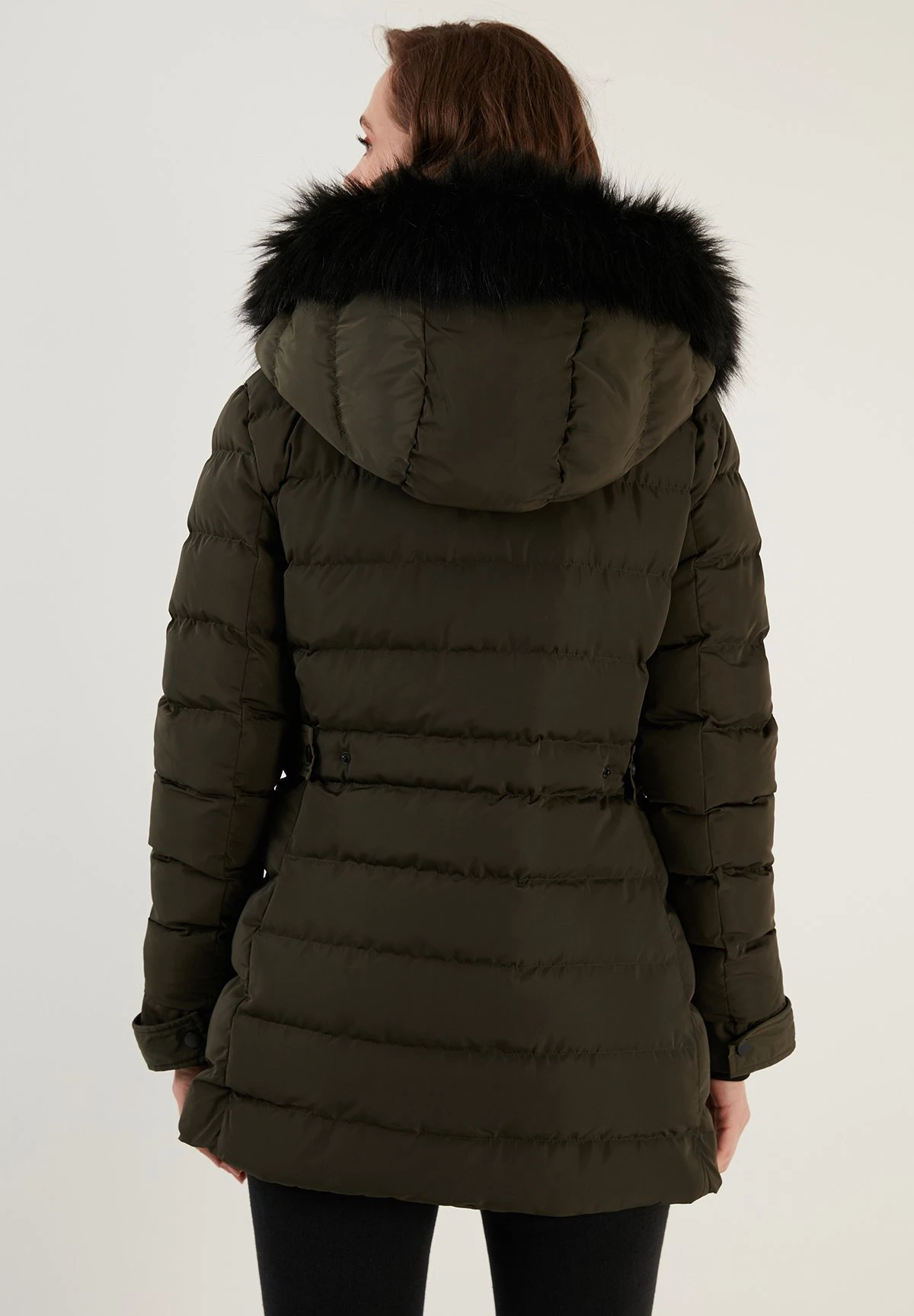 LELA Regular Fit - Winterjas - Khaki 5 LELA Regular Fit - Winterjas - Khaki - Afbeelding 3