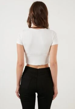 LELA Slim Fit- T-Shirt Print - Ecru 10 LELA Slim Fit- T-Shirt Print - Ecru -Lela 4201a0a9f8d54d7492b892beab3ef88f