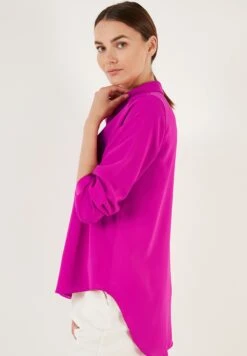 LELA Overhemdblouse - Fuchsia -Lela 45245b5788c34e5882d1d6c19bb6b8c3