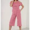 LELA Slim Fit - Jumpsuit - Fuchsia -Lela 455508f526e94ae798b9e68a53b364f2