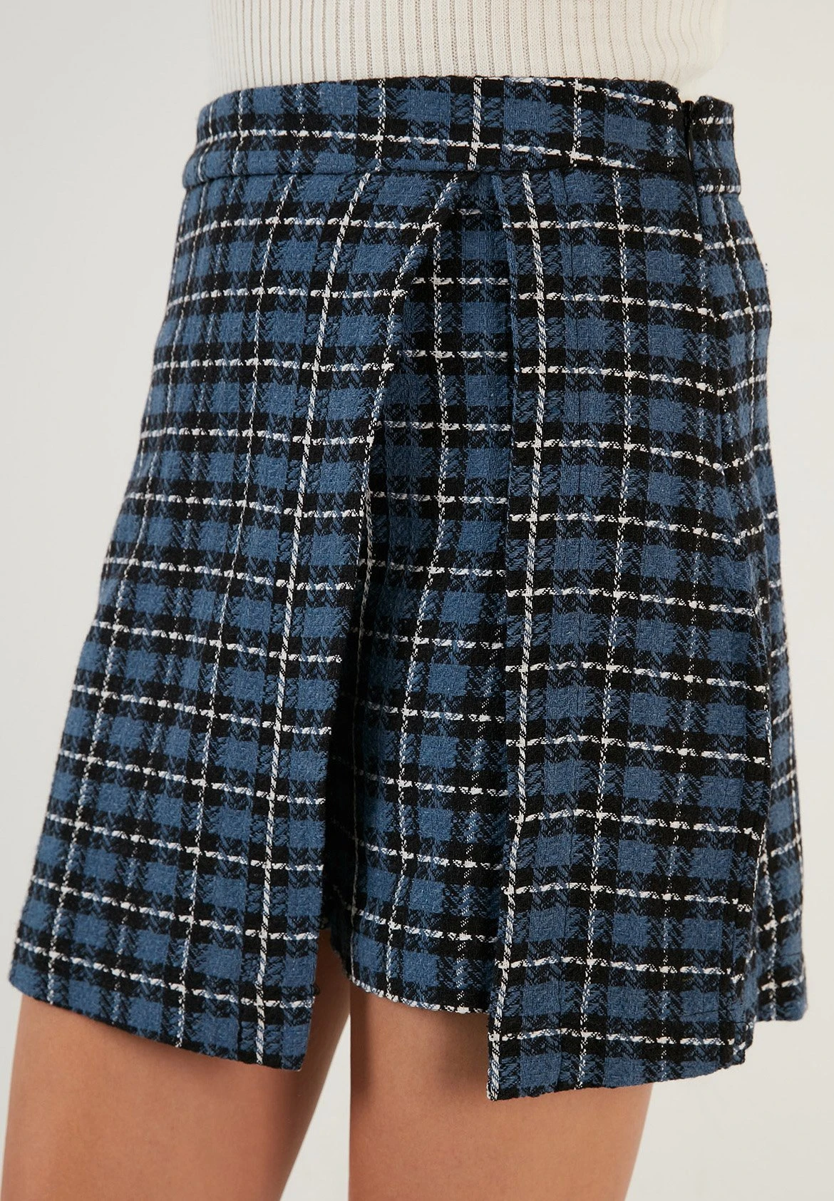 LELA A-Lijn Rok - Indigo 6 LELA A-Lijn Rok - Indigo - Afbeelding 4