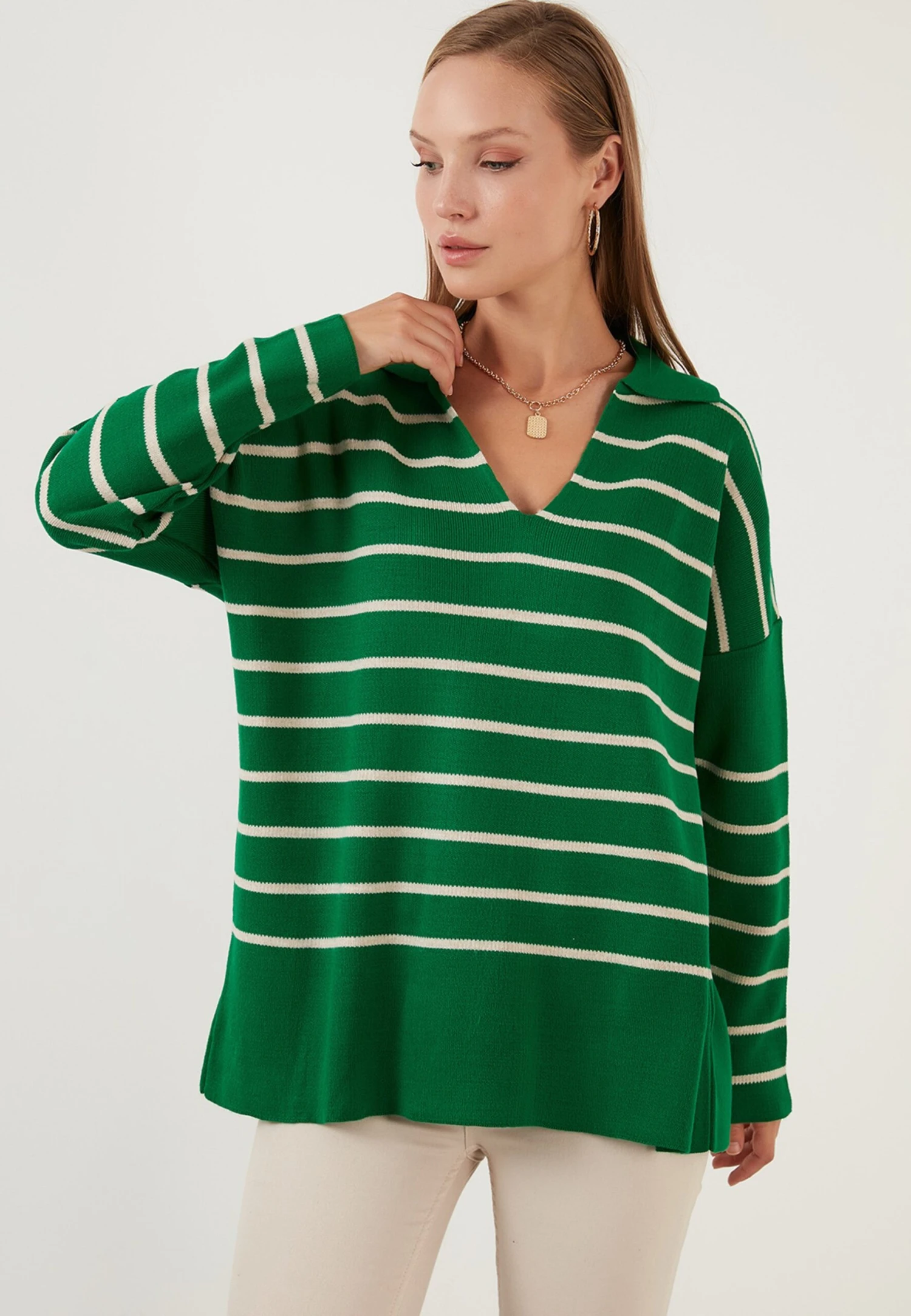 LELA Trui - Benetton Beige 5 LELA Trui - Benetton Beige - Afbeelding 3