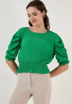 LELA Blouse - Green -Lela 4886ebd797af446da5e246e10bfab769