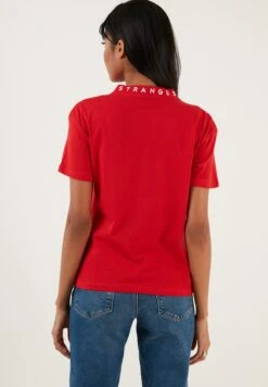 LELA Regular Fit - T-Shirt Print - Red 9 LELA Regular Fit - T-Shirt Print - Red -Lela 495c4b4b7c684535a44ae7c210bb0c11