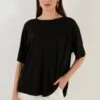 LELA Loose Fit - Blouse - Black -Lela 4cfe0f1d17954fcb8a917f191a502e23