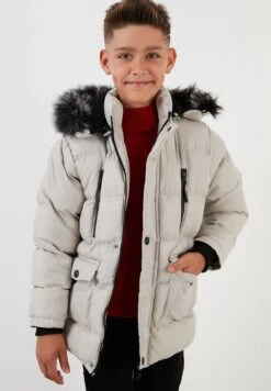 LELA Regular Fit - Winterjas - Stone Colored -Lela 4d11bed1494e41d6b45e6ec433db6a91