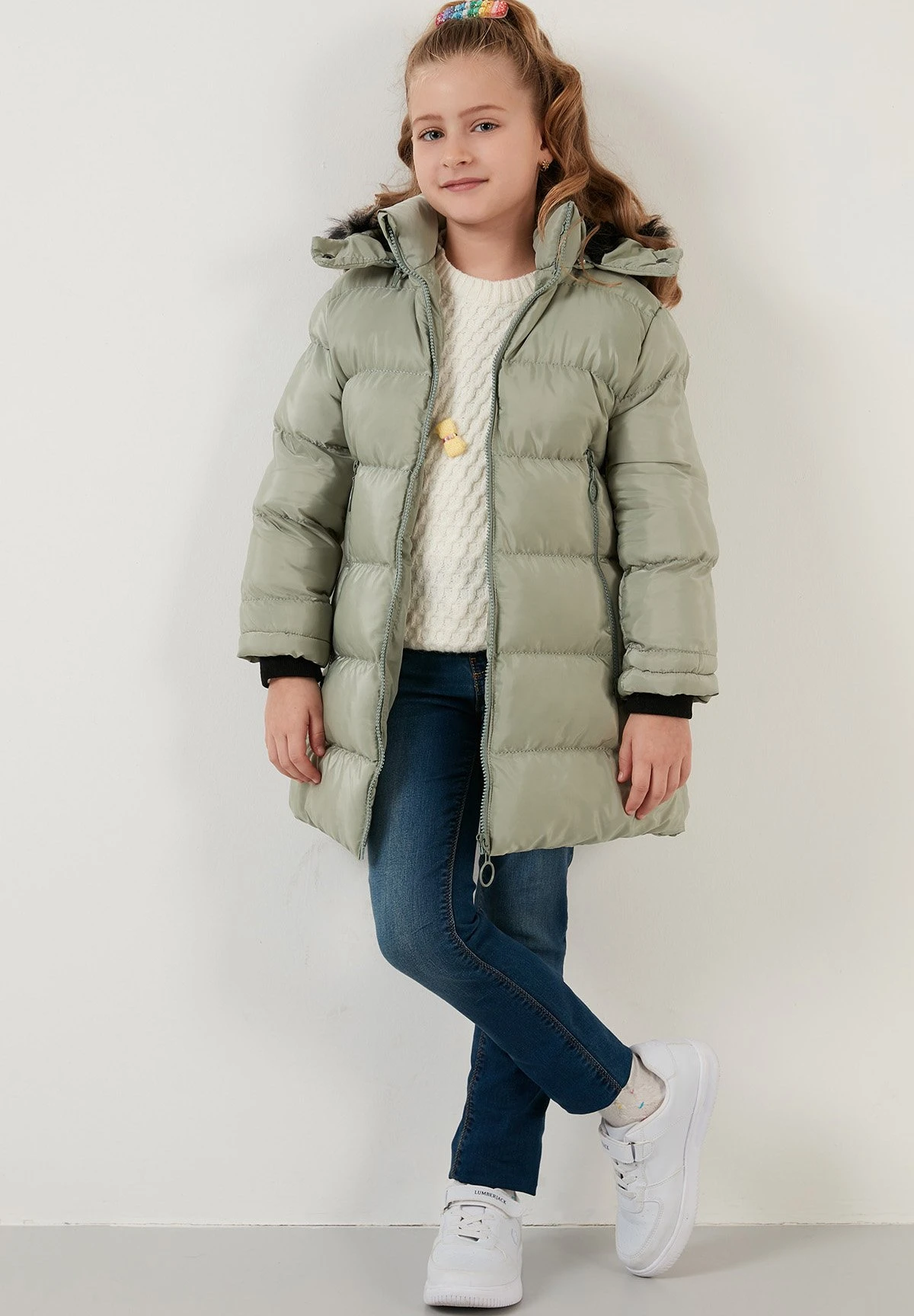 LELA Regular Fit - Winterjas - Mint 3 LELA Regular Fit - Winterjas - Mint