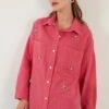 LELA Loose Fit - Overhemdblouse - Fuchsia 1 LELA Loose Fit - Overhemdblouse - Fuchsia -Lela 4e8343049b37403daa78cc55c2b06331
