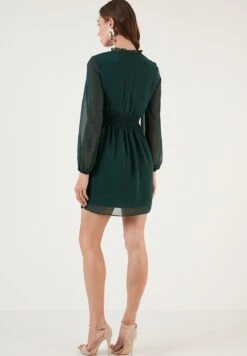 LELA Regular Fit - Jurk - Emerald Green 8 LELA Regular Fit - Jurk - Emerald Green -Lela 504b5bc1c4a6479b815047bf7f5bf817