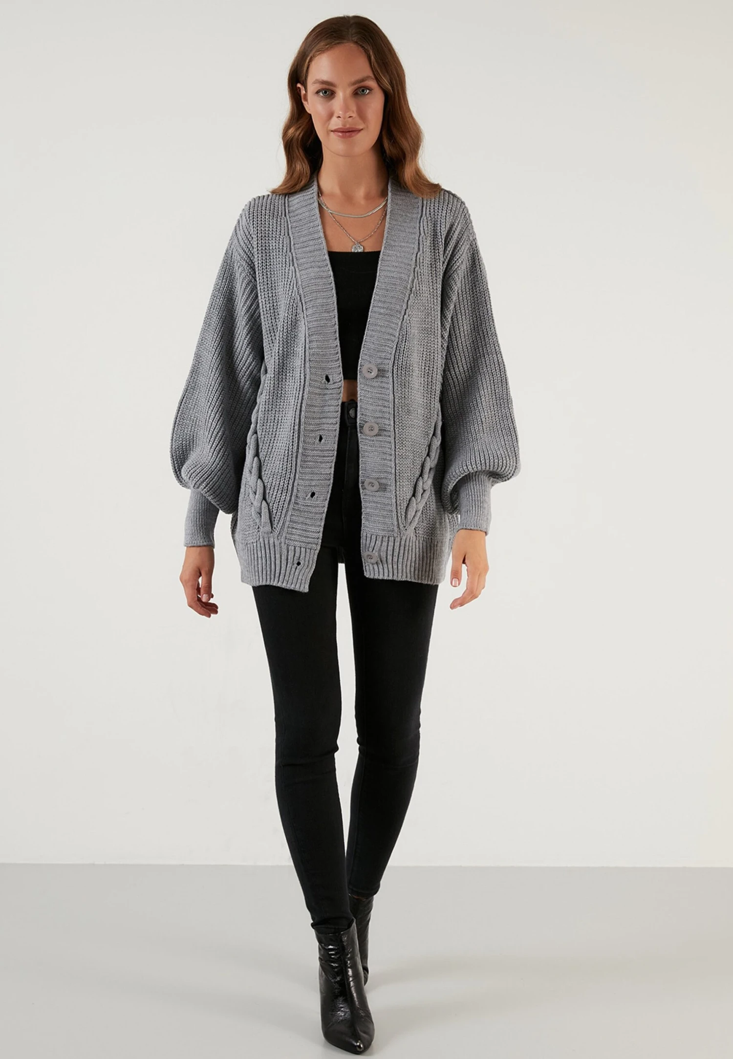 LELA Regular Fit - Vest - Grey 4 LELA Regular Fit - Vest - Grey - Afbeelding 2