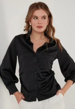 LELA Regular Fit - Overhemdblouse - Black -Lela 529d689563d14fb4b11873820bab2ea1
