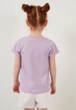 LELA Regular Fit - T-Shirt Print - Lilac -Lela 54eb192f050644149369e89db2e01dbb