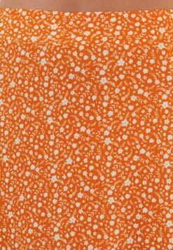 LELA A-Lijn Rok - Orange -Lela 58ece0b909ee4ec2b404bee4d5adc544