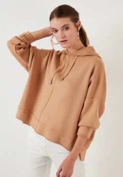 LELA Hoodie - Camel -Lela 5a6c8fa6125d42d889265c191ce73ef8