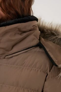 LELA Regular Fit - Winterjas - Camel -Lela 5b7d7b10223d4ad9939605d36b679a1d