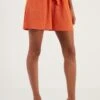 LELA Regular Fit - Shorts - Orange 1 LELA Regular Fit - Shorts - Orange -Lela 5dbee46dc42744159d8a33d6f0efbba4
