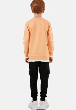 LELA Set Regular Fit - Sweater - Orange 10 LELA Set Regular Fit - Sweater - Orange -Lela 5dd638cf499d479cad462ee45ec66dbc