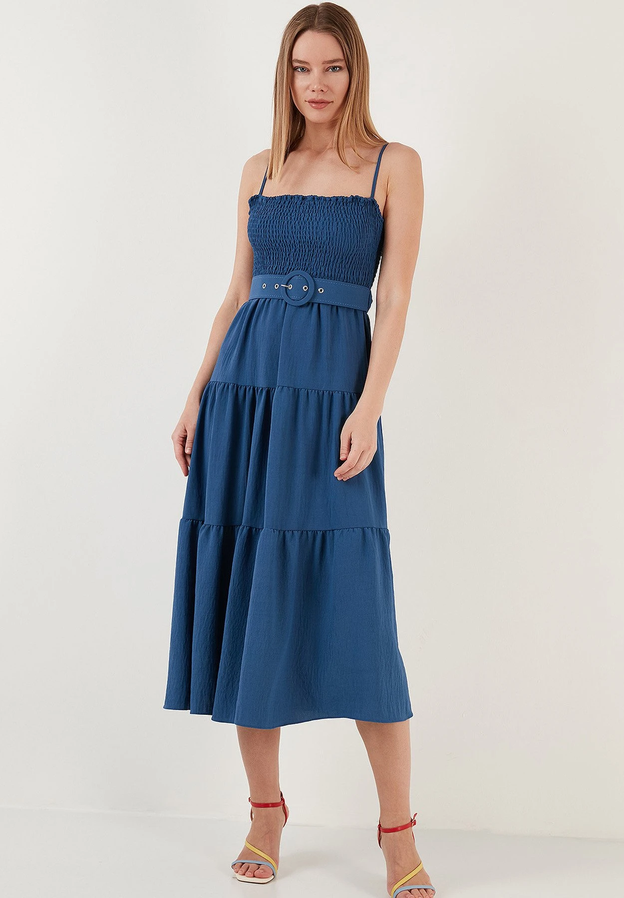 LELA Regular Fit - Jurk - Indigo 5 LELA Regular Fit - Jurk - Indigo - Afbeelding 3