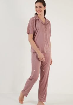 LELA Set Regular Fit - Pyjama - Dusty Rose