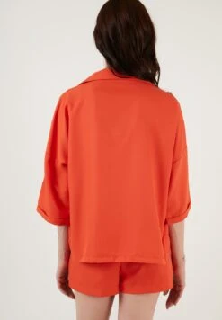 LELA Fit - Blazer - Orange -Lela 630853b3ab864b9c93ef9ef30d64b5dc