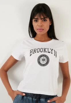 LELA T-Shirt Print - White