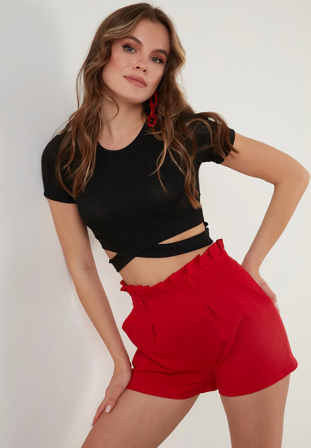 LELA Slim Fit- T-Shirt Print - Black 5 LELA Slim Fit- T-Shirt Print - Black - Afbeelding 3