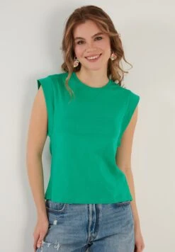 LELA Crew Neck- Top - Benetton Color
