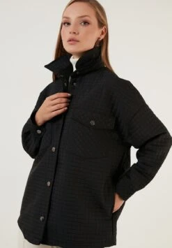 LELA Loose Fit - Jas - Black -Lela 646b4ba10a1749fb8b3d55edefe7816f