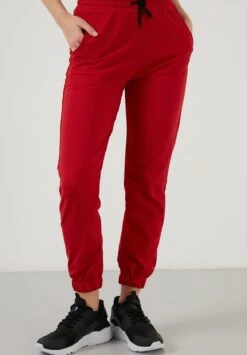 Lela 19 LELA Slim Fit - Trainingsbroek - Red