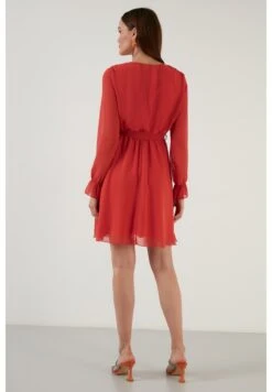 LELA Mini- Jurk - Orange -Lela 65be486a34a44fb4991e40f4f1b94ea5