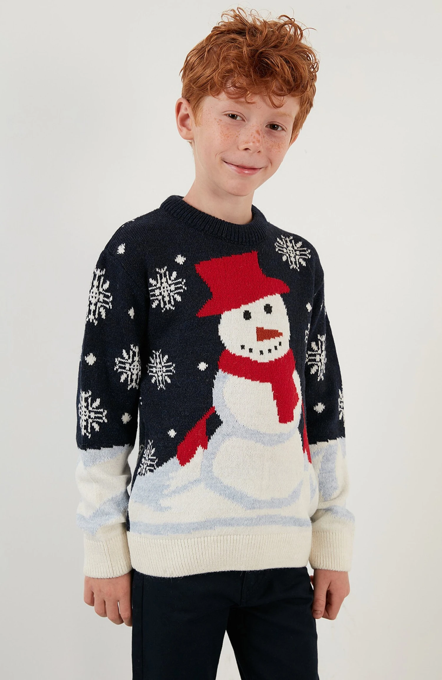 LELA Regular Fit - Trui - Dark Blue 4 LELA Regular Fit - Trui - Dark Blue - Afbeelding 2