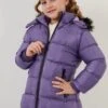 LELA Regular Fit - Winterjas - Lilac 2 LELA Regular Fit - Winterjas - Lilac -Lela 65f08ac94c854bd3bafa1b17e2846023