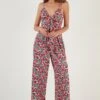 LELA Regular Fit - Jumpsuit - Pink -Lela 6705de9c95ab40fa8f2687cbe111f118