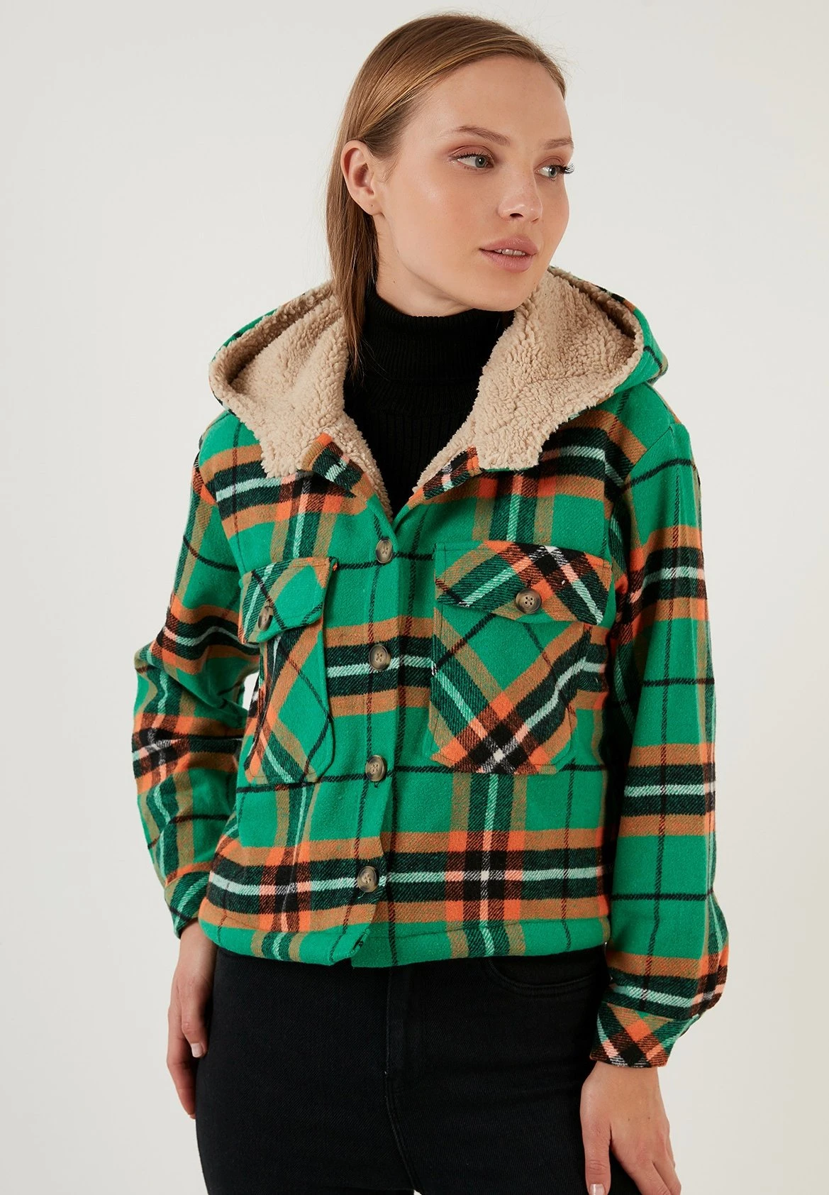 LELA Regular Fit - Jas - Green 8 LELA Regular Fit - Jas - Green - Afbeelding 6