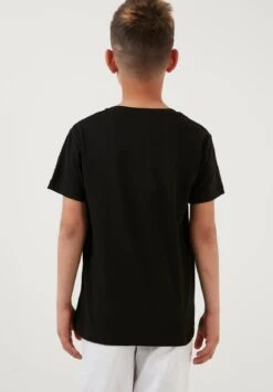 LELA Regular Fit - T-Shirt Print - Black -Lela 6b5eaa79098646c283bae18739aeb305