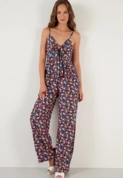 LELA Regular Fit - Jumpsuit - Blue -Lela 6c9567e68f7343848f671be92583ecf2