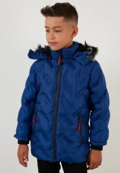 LELA Regular Fit - Winterjas - Blue -Lela 6d6ee1202ddd4c9dafbd4a4a02beb1c9