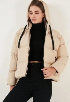 LELA Regular Fit - Winterjas - Stone 12 LELA Regular Fit - Winterjas - Stone -Lela 6d953b4424e841e9acf1e46a5efaca30