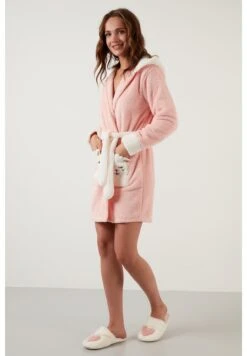 LELA Regular Fit - Badjas - Salmon -Lela 6ff2cf8274ec44ae87c6291e40a963b1