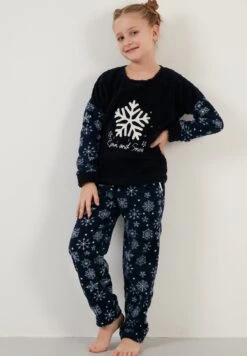 LELA Regular Fit Set - Pyjama - Dark Blue -Lela 7195f49be86146b0962315e393122c82