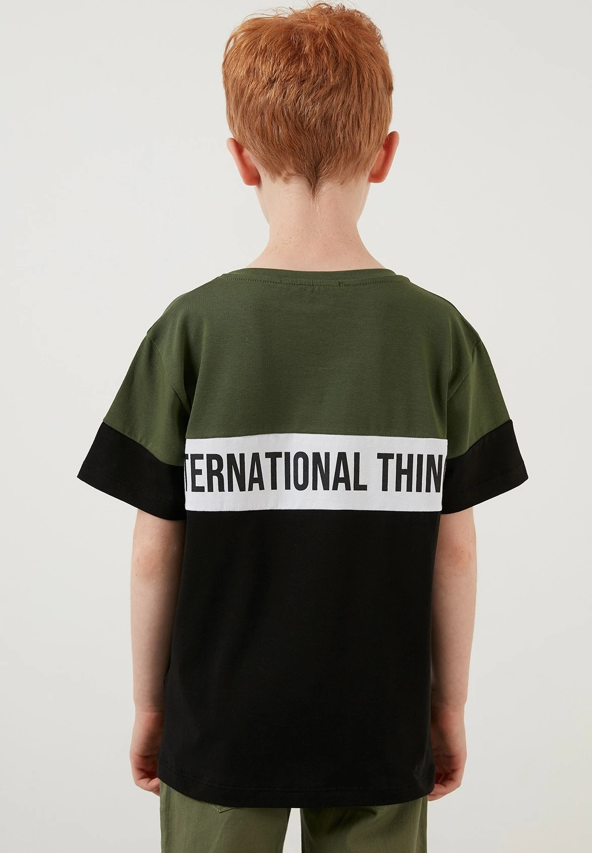 LELA Regular Fit - T-Shirt Print - Khaki 5 LELA Regular Fit - T-Shirt Print - Khaki - Afbeelding 3