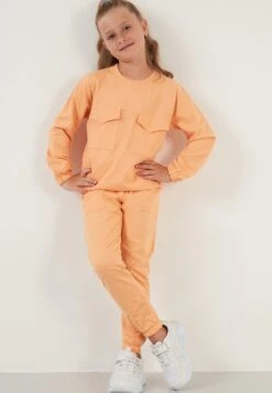 LELA Regular Fit - Trainingspak - Orange