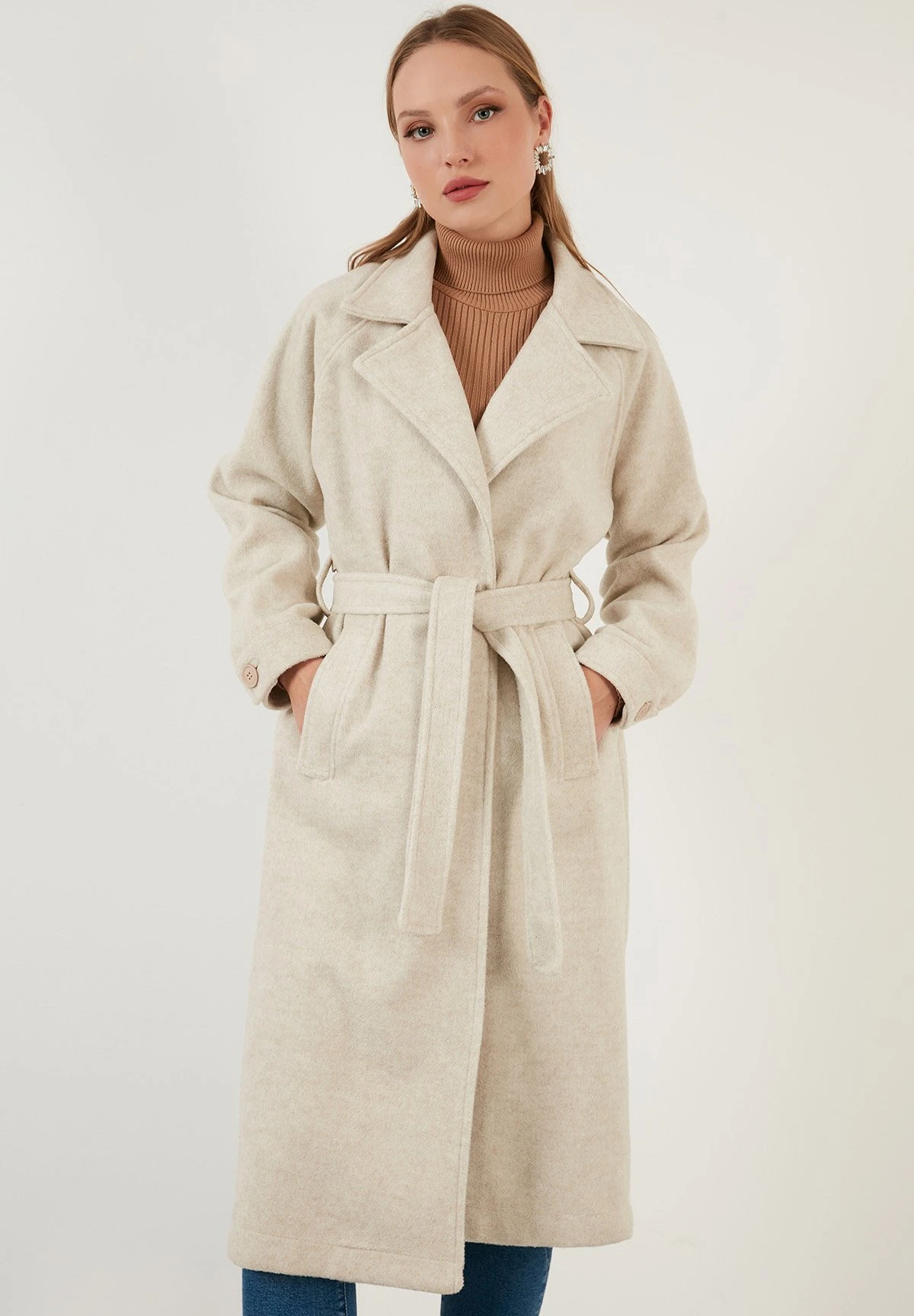 LELA Loose Fit - Mantel - Light Mink 3 LELA Loose Fit - Mantel - Light Mink