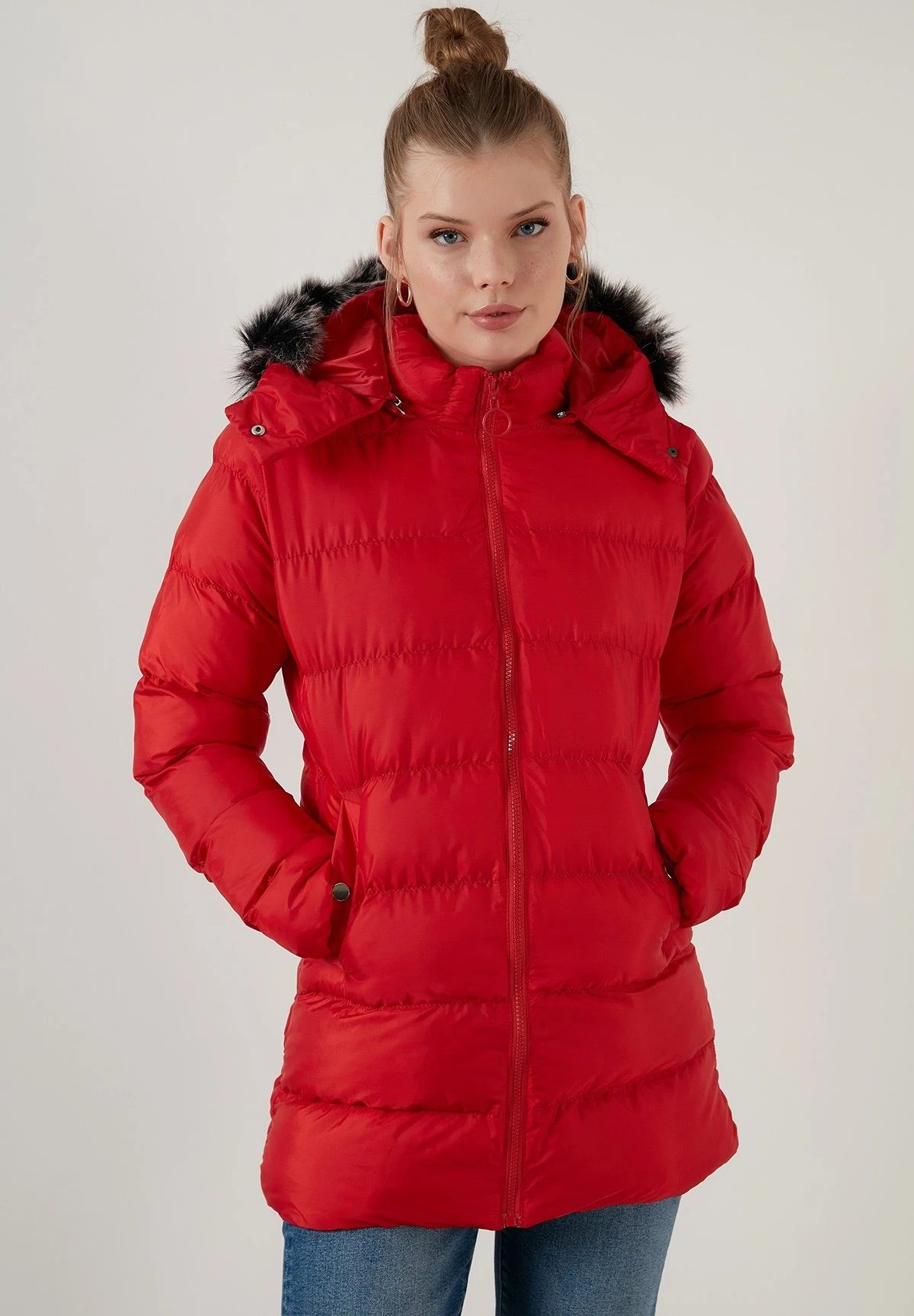 LELA Winterjas - Red 3 LELA Winterjas - Red
