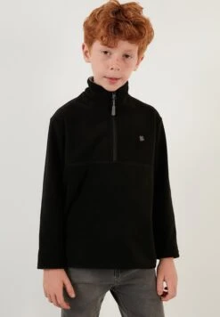 LELA Fleece Trui - Black 11 LELA Fleece Trui - Black -Lela 7465d5674c9447a2aed6c375f82779fc