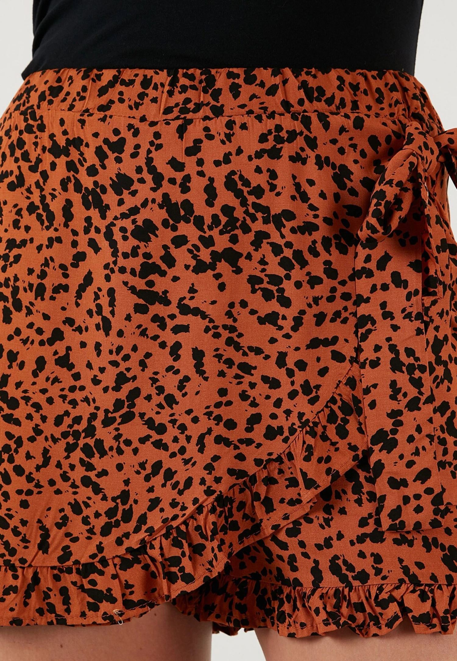 LELA Regular Fit - Shorts - Orange 6 LELA Regular Fit - Shorts - Orange - Afbeelding 4