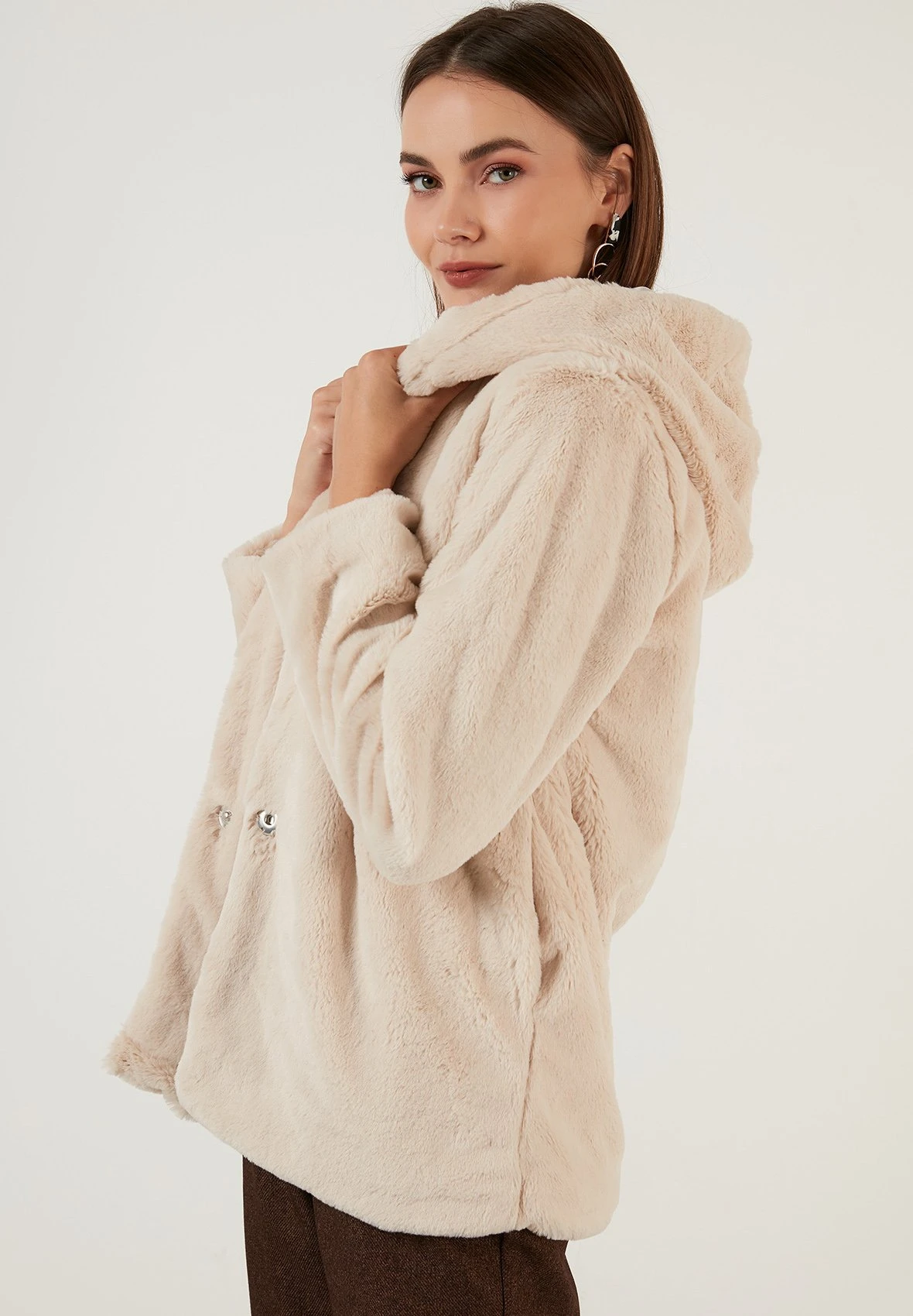 LELA Winterjas - Beige 6 LELA Winterjas - Beige - Afbeelding 4