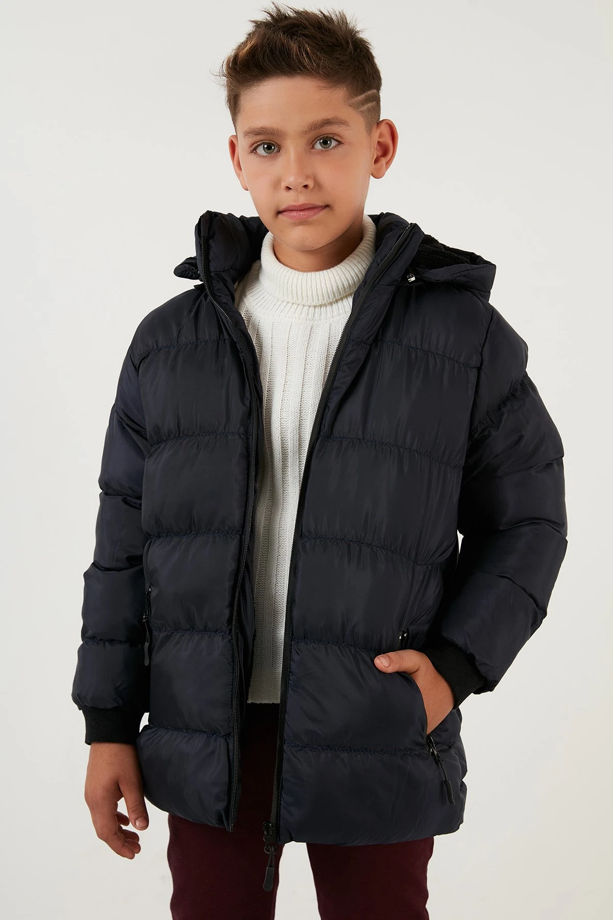 LELA Regular Fit - Winterjas - Navy Blue 5 LELA Regular Fit - Winterjas - Navy Blue - Afbeelding 3