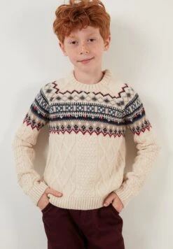 LELA Regular Fit - Trui - Beige -Lela 78a3bf16794c4f6188453aaf8799363c